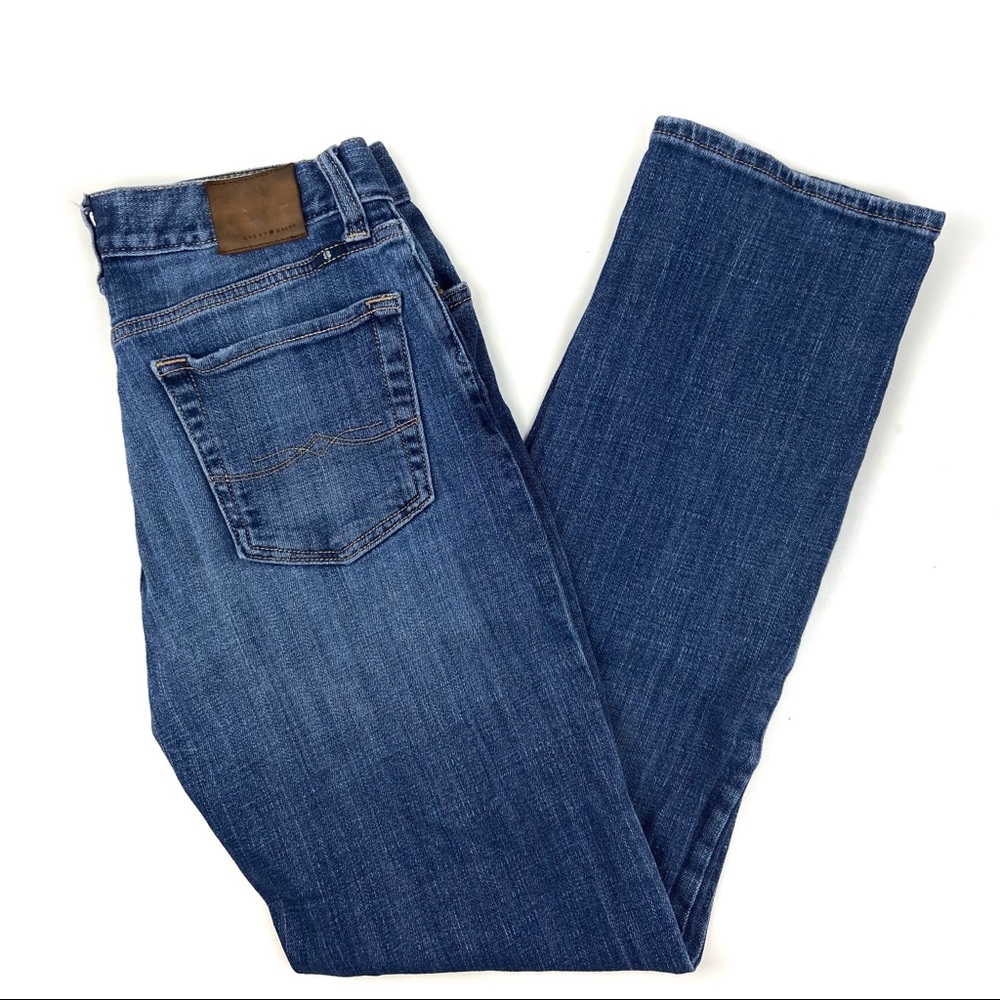 Lucky Brand Sienna Tomboy Mid Wash Jeans